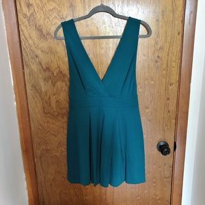 Deep V Party Dress
